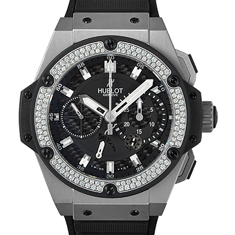 ウブロ スーパーコピー HUBLOT キングパワー 709.ZX.1770.RX.1104 パワーリザーブ ジルコニウム クロノグラフETA7750搭載